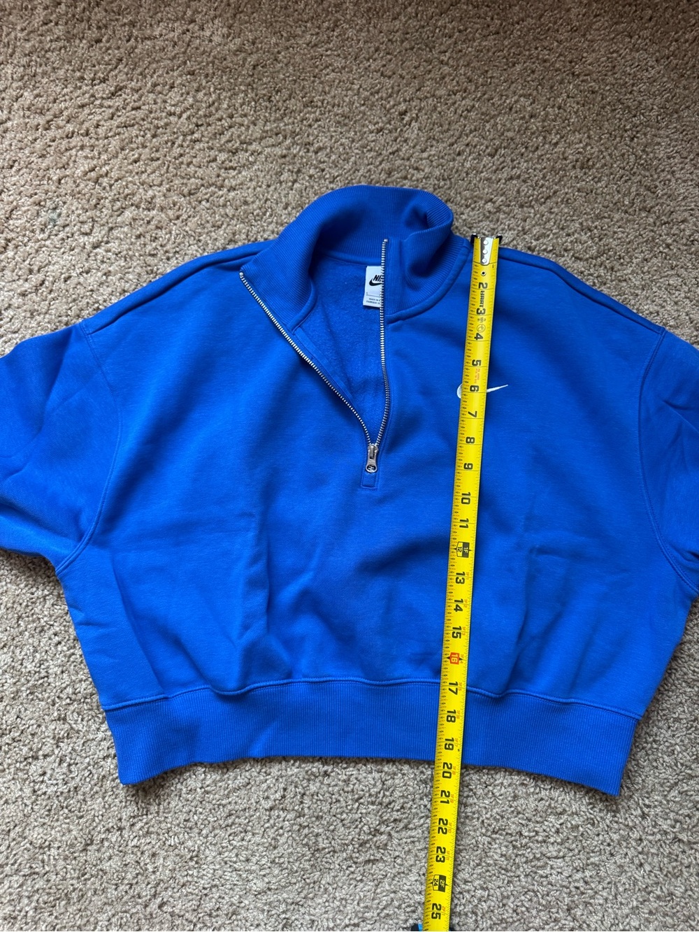 Nike Sportswear Phoenix Fleece Cropped Sweatshirt - Picture 4 of 5